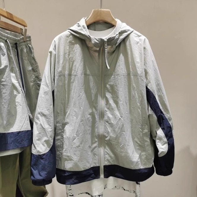 Outdoor Sport Jacket Brand - Giacca Estiva da Uomo in Seta