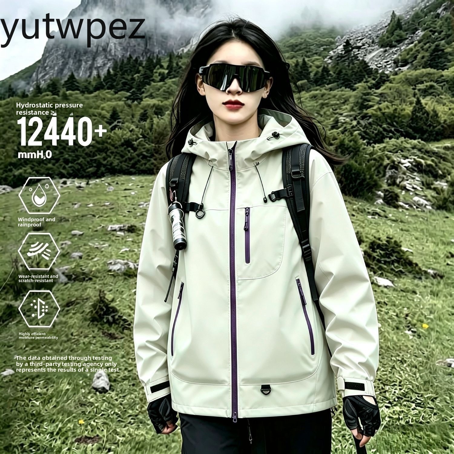Outdoor Sport Jacket Brand - Giacca Impermeabile Unisex Antivento per Arrampicata