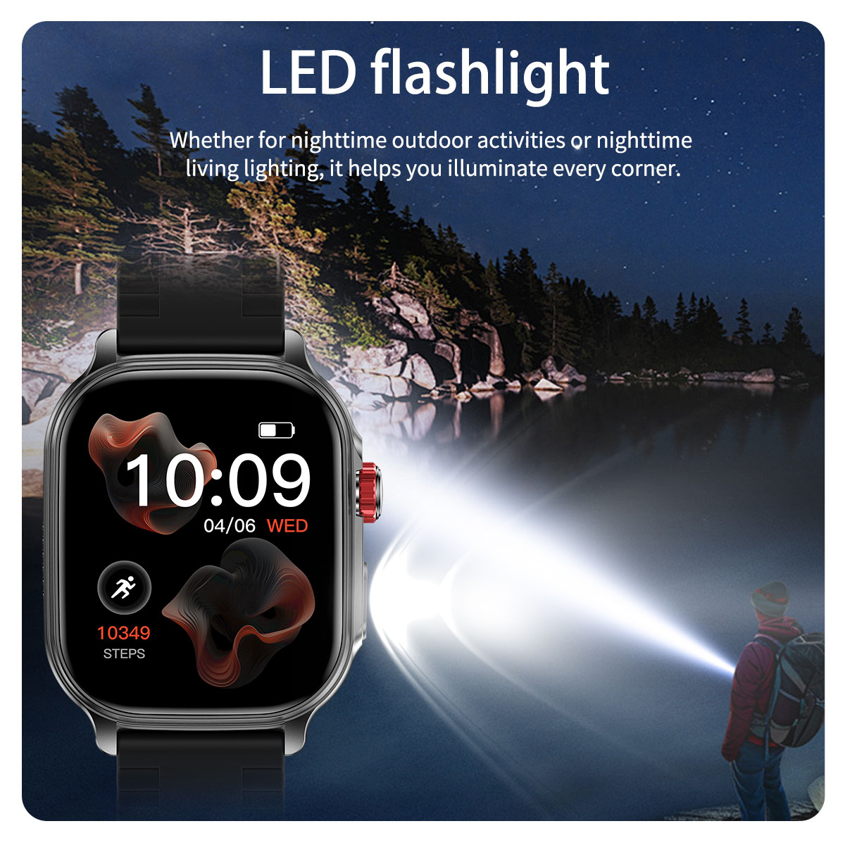 Smartwatch 2026 2.01'' Fitness - Outdoor Sport Smart Watch recensione e prezzo