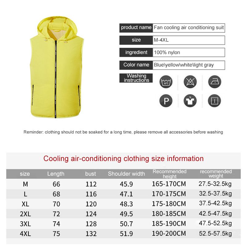 Summer Sport Fan Air Condition - Outdoor Sport Jacket Brand recensione e prezzo