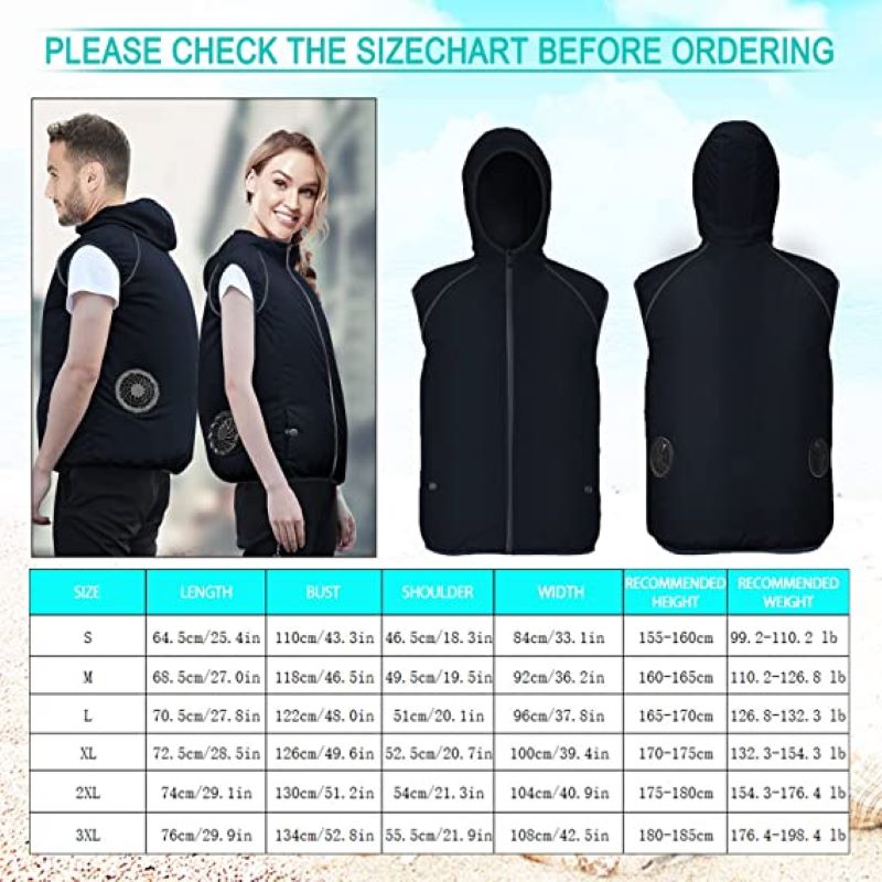 Summer Sport Fan Air Condition - Outdoor Sport Jacket Brand recensione e prezzo